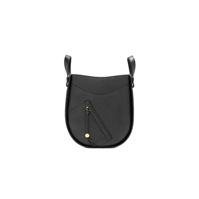 LOEWE HAMMOCK SLICE BAG IN SHINY CALFSKIN A538HHSX01 (21*25*10cm)